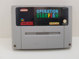 Operation Starfi5h - Super Nintendo / SNES / Super Nes spel 16Bit (D.2.12)