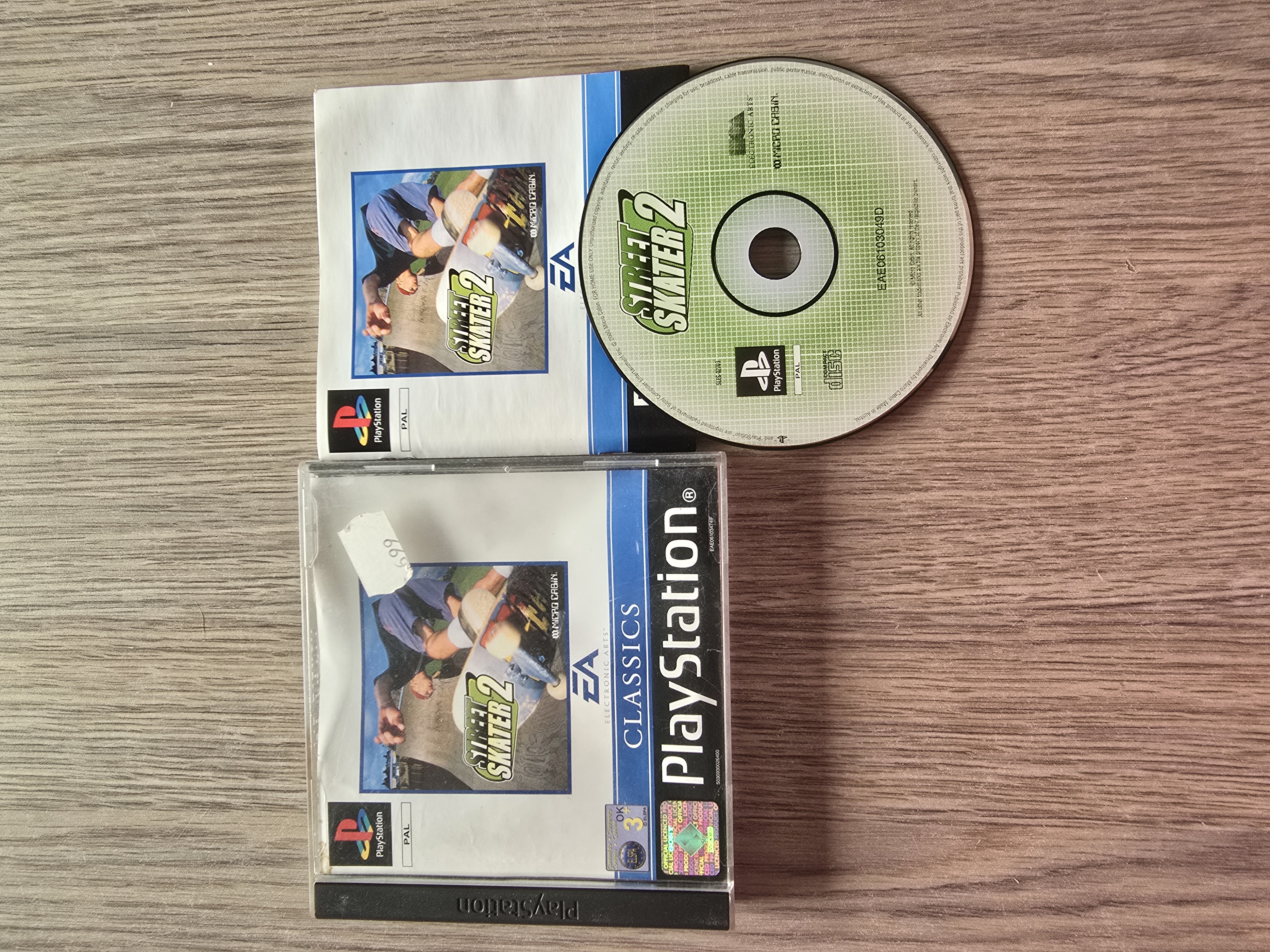 Street Skater 2 Classics  - PS1 - Sony Playstation 1 (H.2.1)