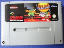 Daffy Duck The Marvin Missions - Super Nintendo / SNES / Super Nes spel (D.2.1)