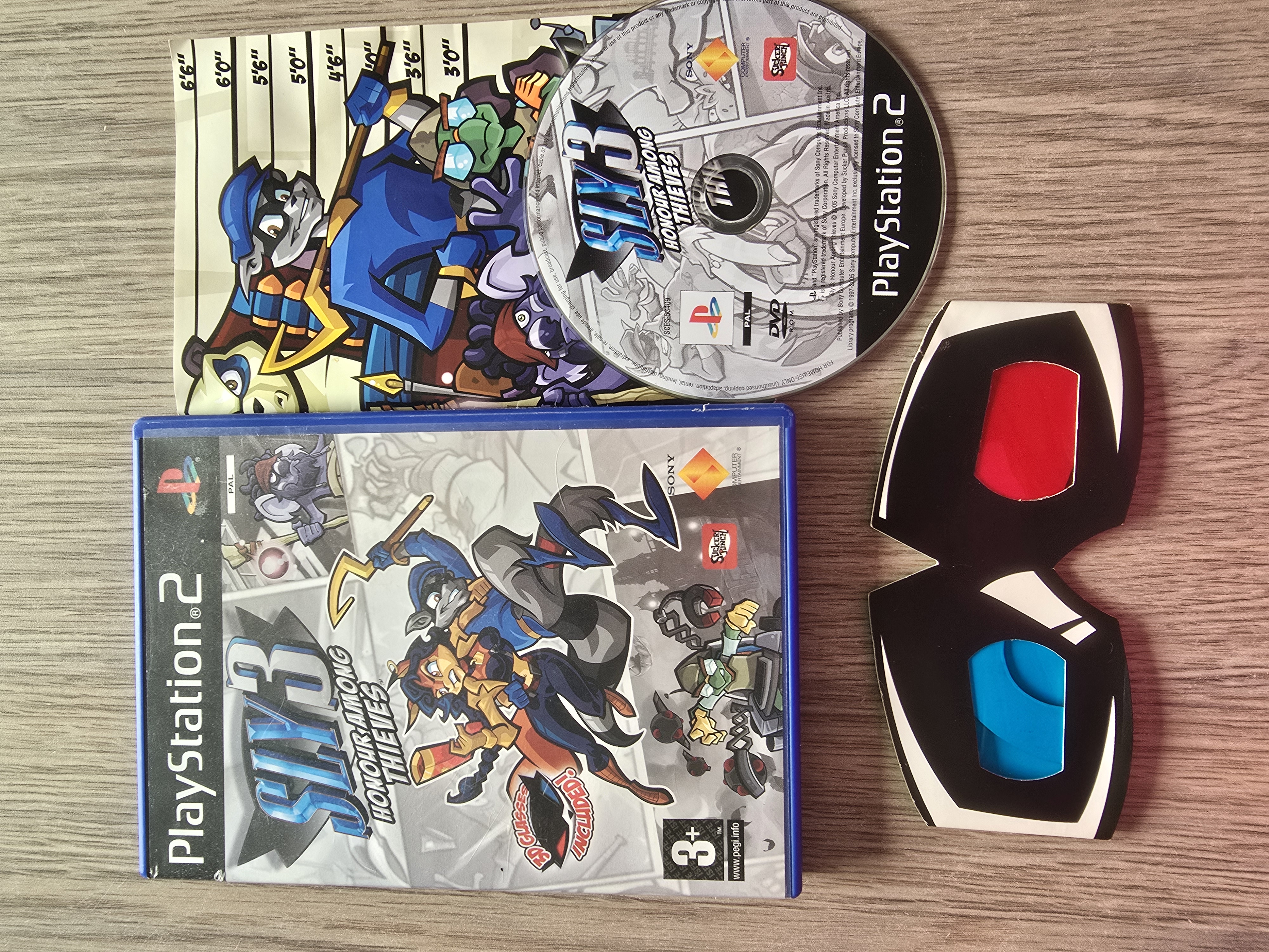 Sly 3 Honor Among Thieves - Sony Playstation 2 - PS2 (I.2.5)
