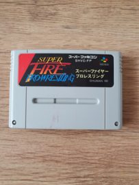 Super Fire Pro Wrestling SHVC-FP - Super Nintendo / Super Famicom/ SFC / SNES / Super Nes spel 16Bit - NTSC JPN (D.2.8)