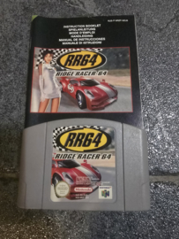 RR64 Ridge Racer 64  Nintendo 64 N64 (E.2.4)