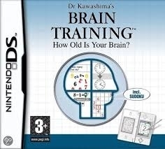 Dr. Kawashima`s - Brain Training - Hoe oud is jouw brein ? - Nintendo ds / ds lite / dsi / dsi xl / 3ds / 3ds xl / 2ds (B.2.1)