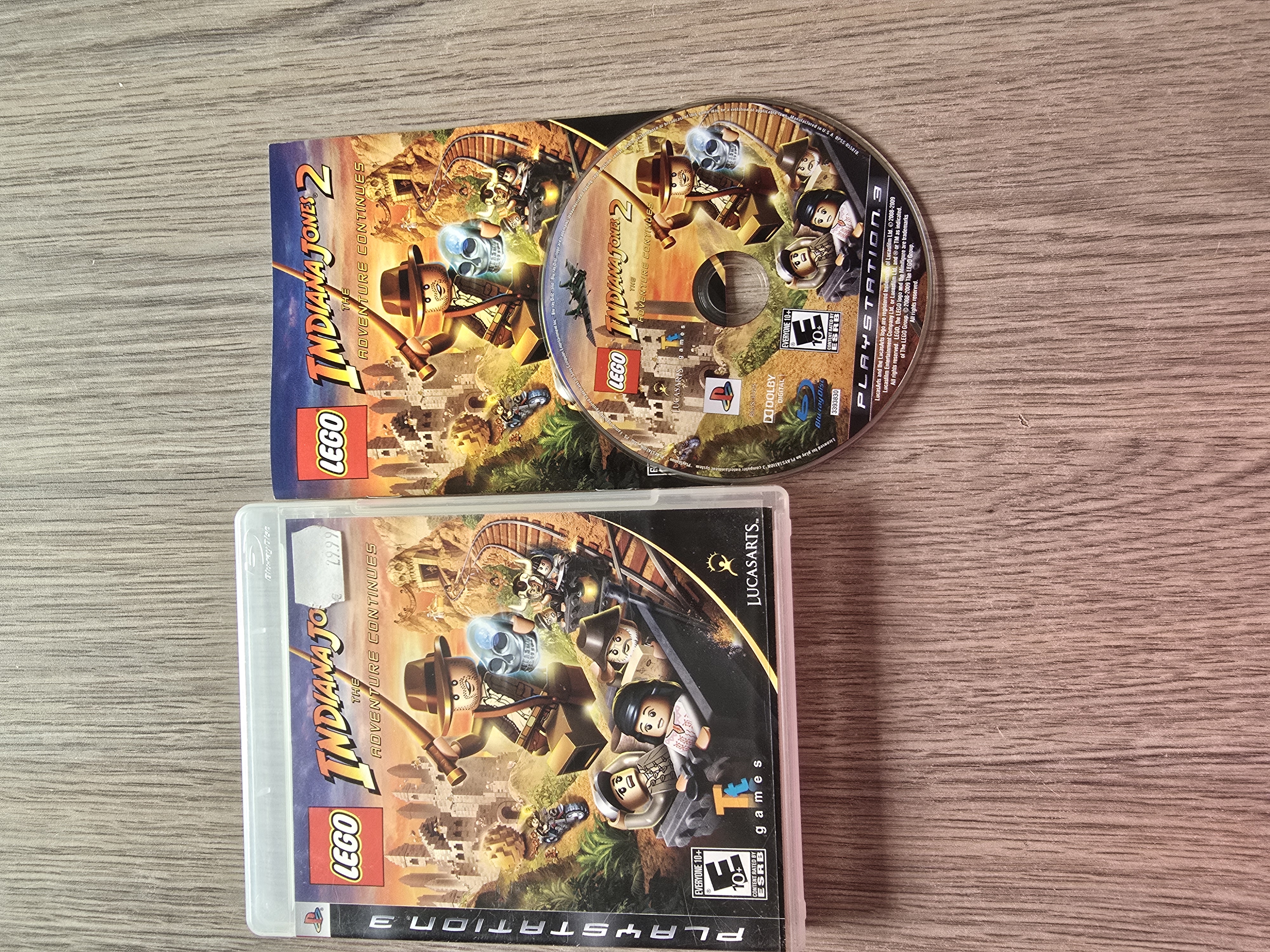 Lego Indiana Jones 2 The Roventure Continues - Sony Playstation 3 - PS3 (I.2.5)