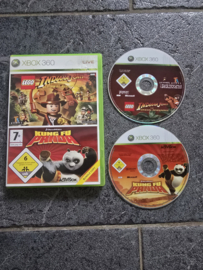 Lego Indiana Jones / Kung Fu Panda - Microsoft Xbox 360 (P.1.2)