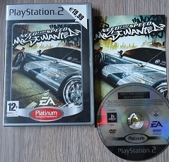 Need for Speed - Most Wanted Platinum - Sony Playstation 2 - PS2  (I.2.2)
