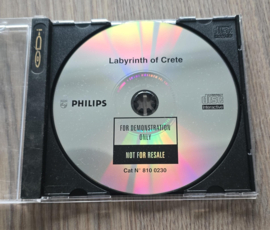 Labyrinth of Crete Not for Resale  - CD-I Philips (N.2.4)