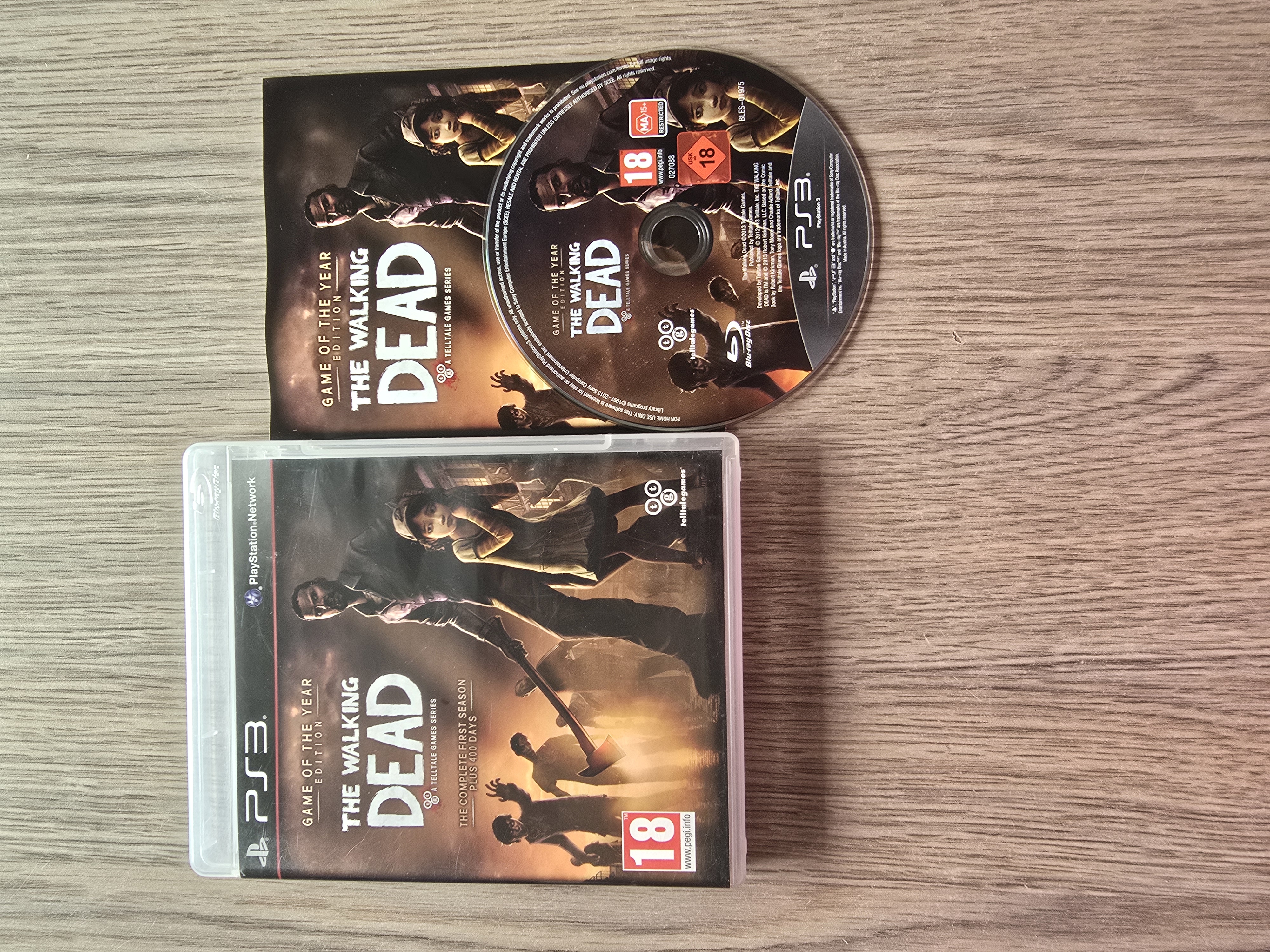 The Walking Dead Game of the Year Edition - Sony Playstation 3 - PS3 (I.2.5)