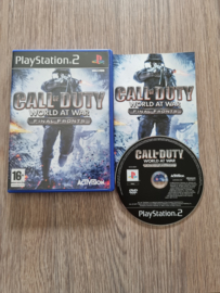 Call of Duty World at War Final Fronts - Sony Playstation 2 - PS2  (I.2.4)