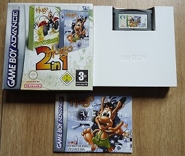 Hugo 2in1 Bukkazoom! en The Evil Mirror - Nintendo Gameboy Advance GBA