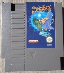 Solstice: The Quest for the Staff of Demnos Nintendo NES 8bit (C.2.2)