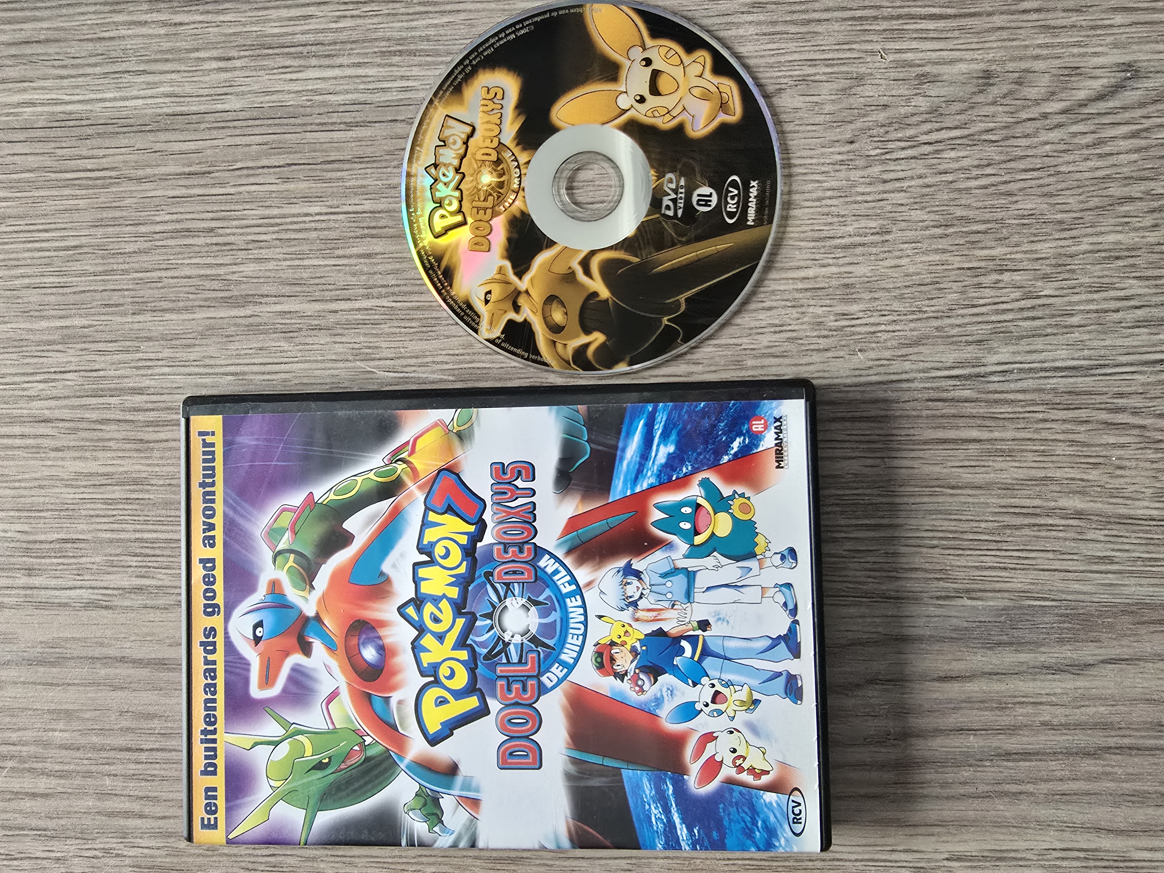 Pokémon Doel Deoxys DVD(Q.1.4)