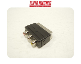 Super Nintendo Console 16 Bit SNES scart blok av tulp adapter (D.4.1)