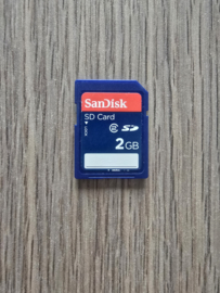 SanDisk SD Card 2GB (T1.1)