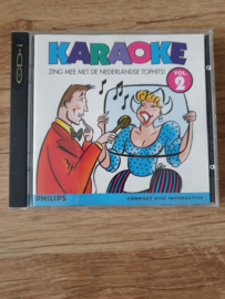 Karaoke vol. 2 Zing mee met de Nederlandse Tophits Philips CD-i (N.2.5)