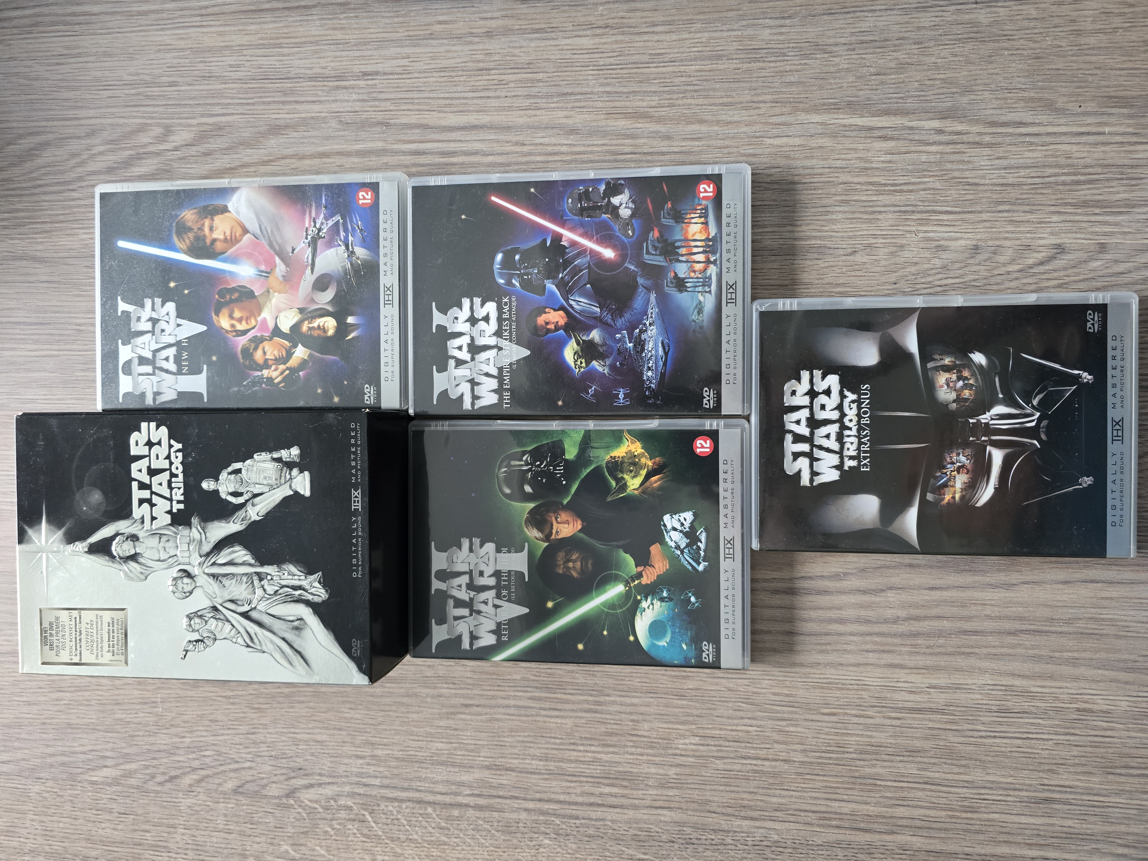 Star Wars Trilogy DVD Box (Q.1.4)