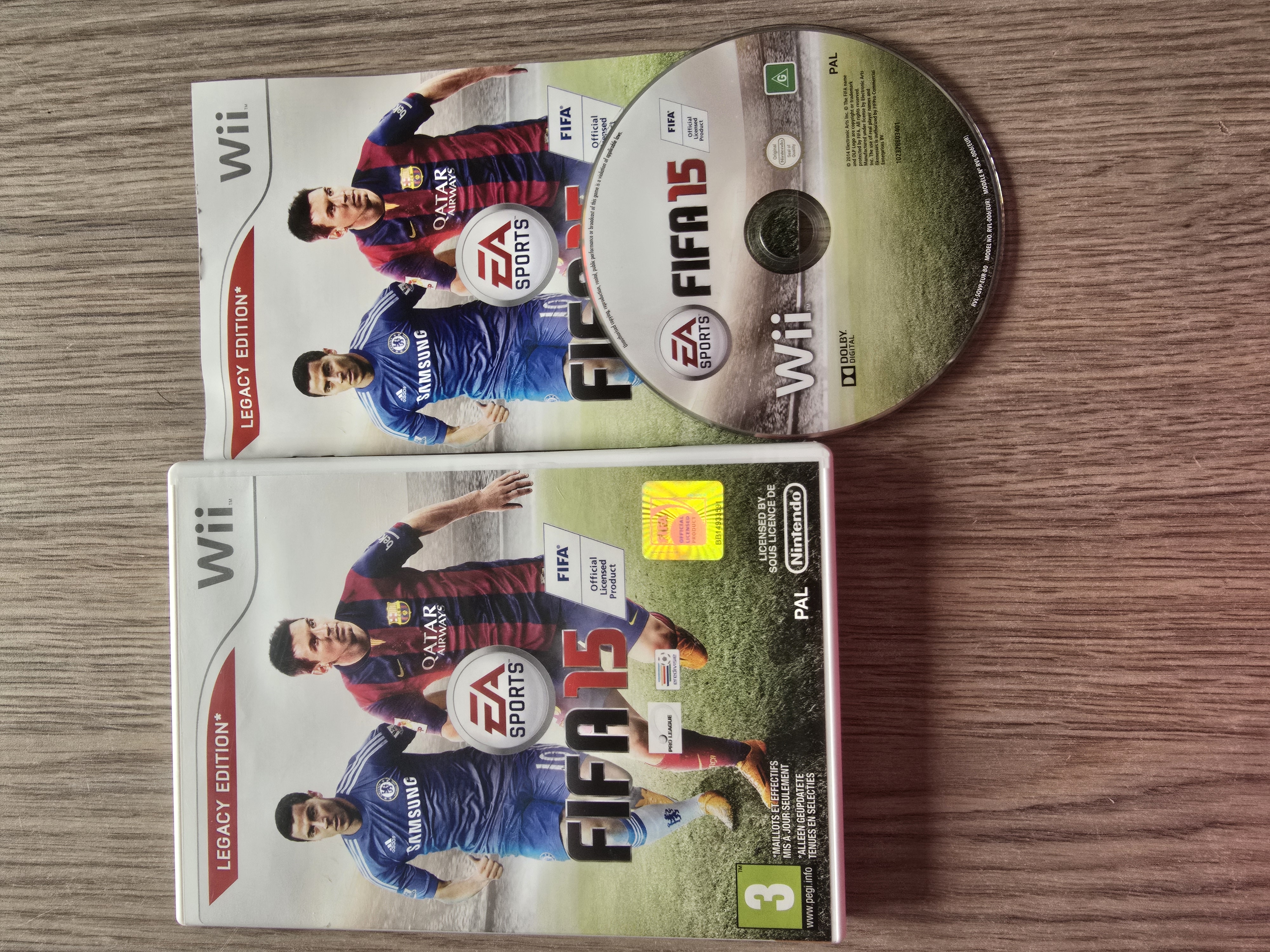 FIFA 15 Legacy Edition Nintendo Wii  (G.2.2)