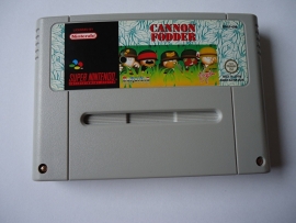 Cannon Fodder - Super Nintendo / SNES / Super Nes spel (D.2.7)