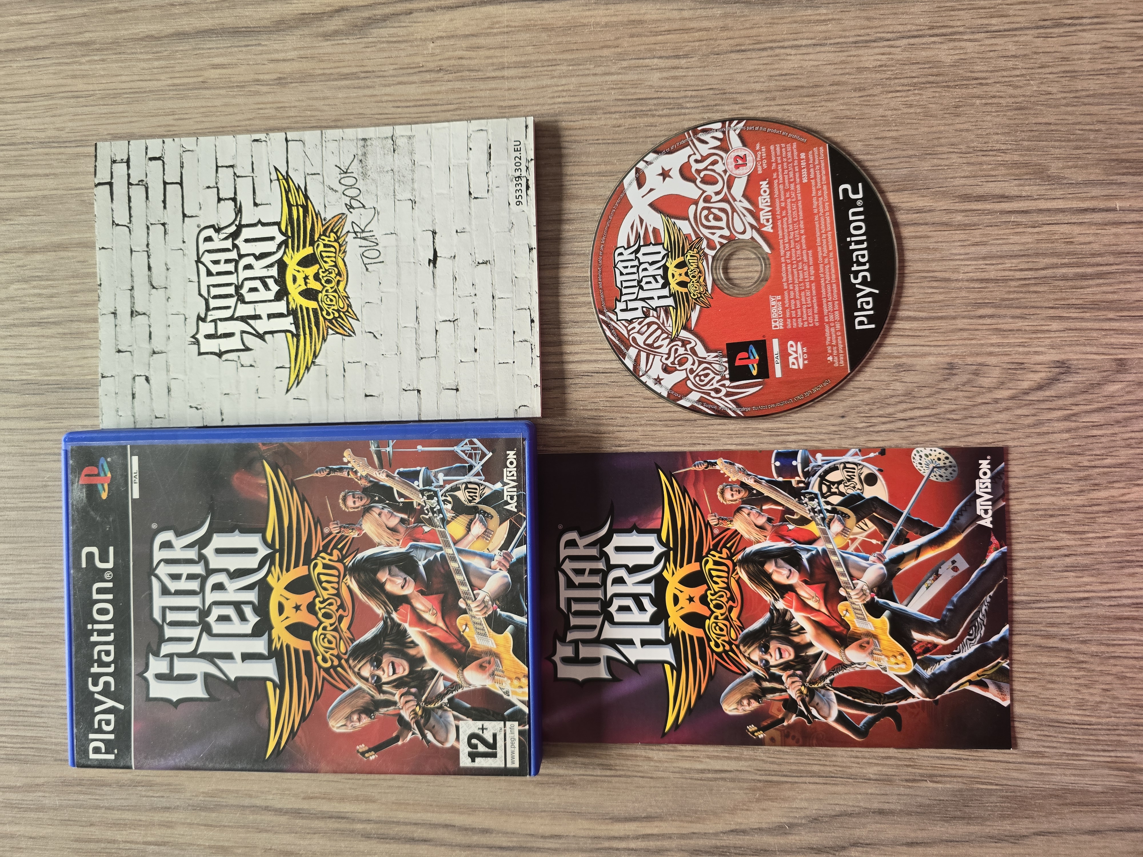 Guitar Hero Aerosmith - Sony Playstation 2 - PS2 (I.2.5)