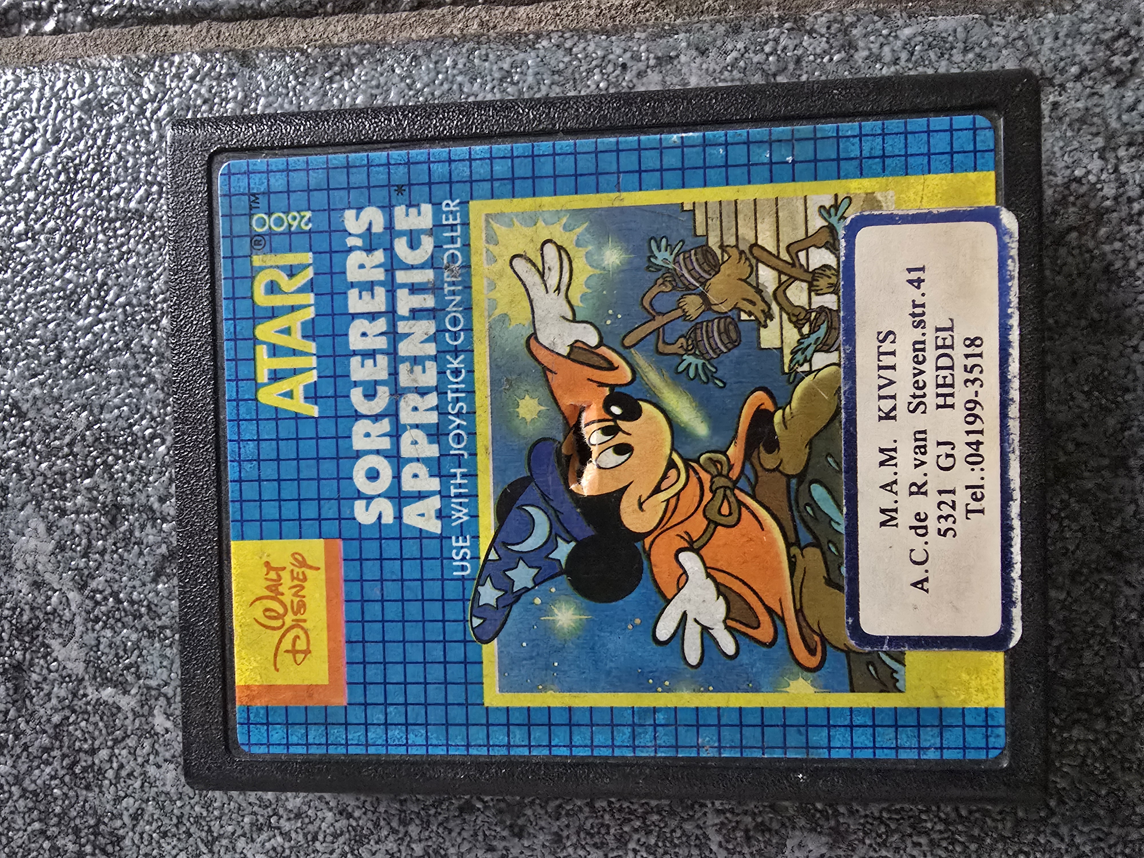 Sorcerer's Apprentice - Atari 2600  (L.2.3)