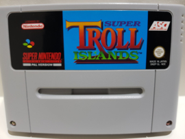Super Troll Islands - Super Nintendo / SNES / Super Nes spel 16Bit (D.2.8)