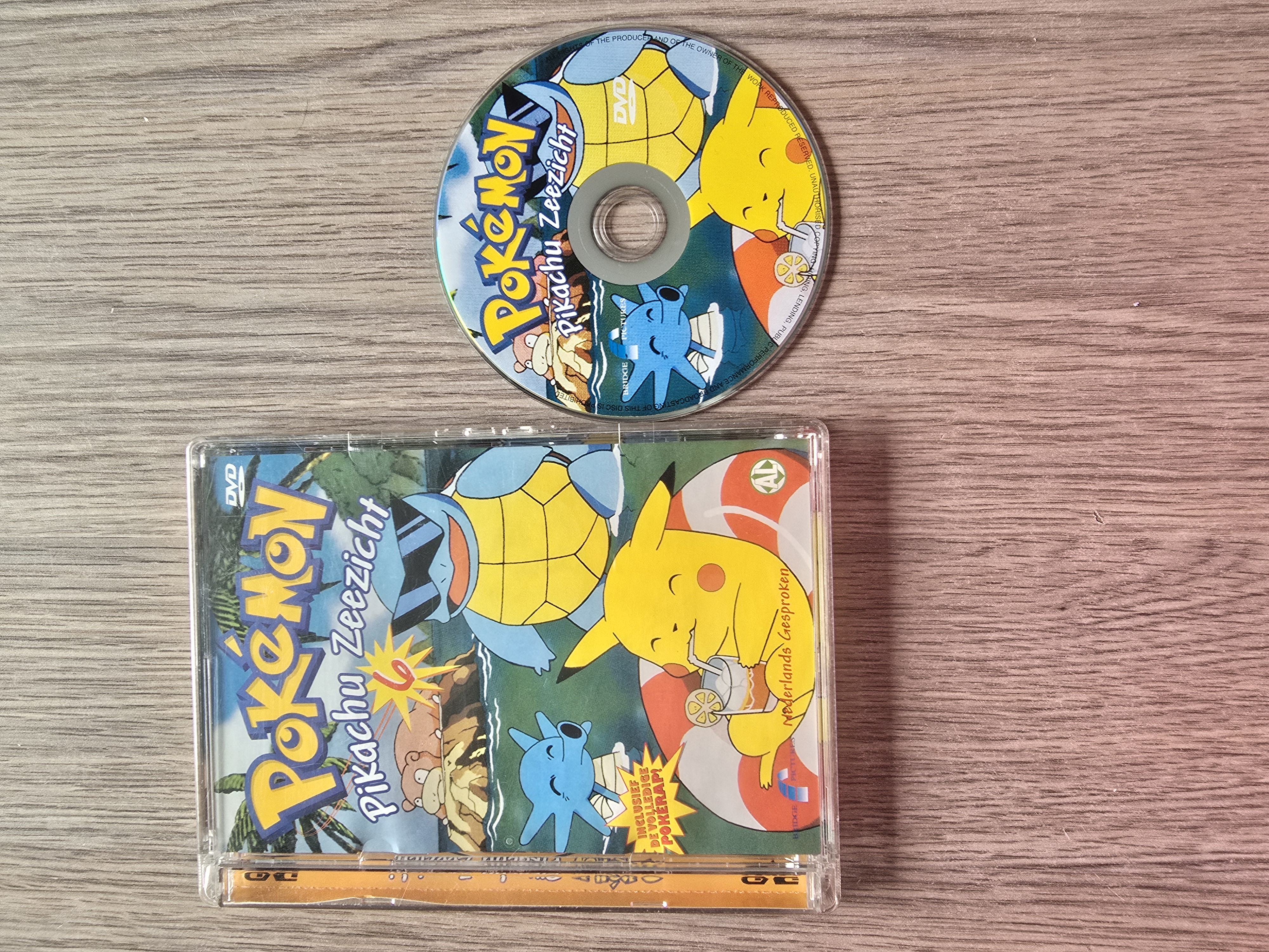 Pokémon Pikachu Zeezicht DVD(Q.1.1)