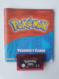 Pokemon Ruby Version - Nintendo Gameboy Advance GBA (B.4.1)