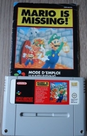 Mario is Missing! - Super Nintendo / SNES / Super Nes spel (D.2.3)