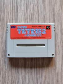Super Tetris 2 + Bombliss - Super Nintendo / Super Famicom/ SFC / SNES / Super Nes spel 16Bit - NTSC JPN (D.2.7)