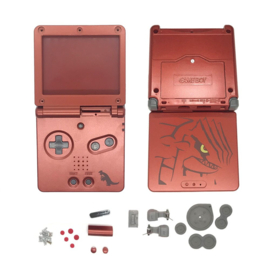 Gameboy Advance sp Pokemon Red vervangings behuizing replacemend (T.1.2)