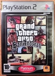 Grand Theft Auto San Andreas Platinum ps2 (I.2.4)