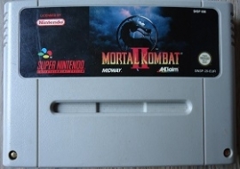 Mortal Kombat II - Super Nintendo / SNES / Super Nes spel (D.2.7)