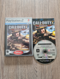 Call of Duty 2 Big Red One Platinum - Sony Playstation 2 - PS2  (I.2.4)