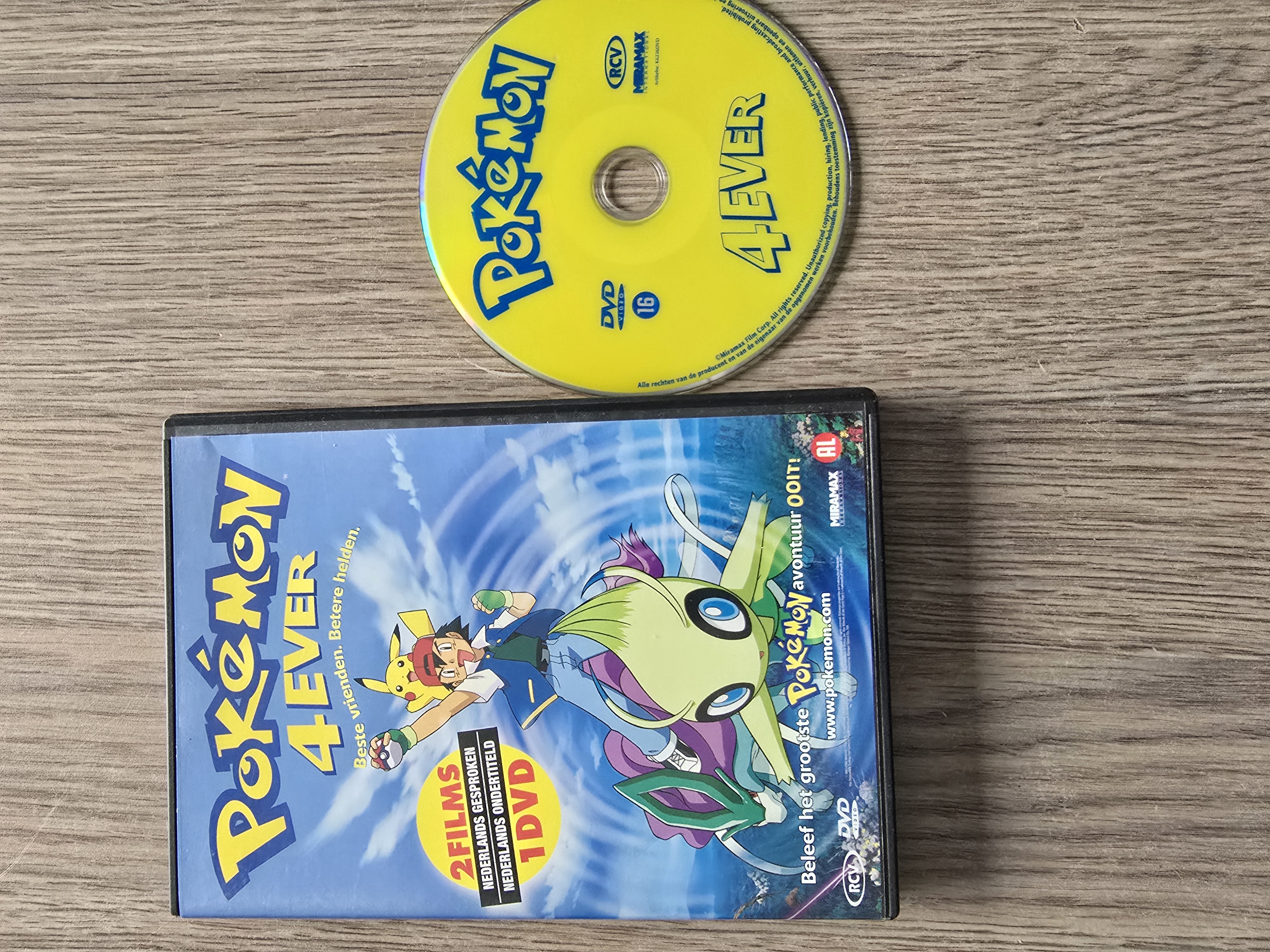 Pokémon 4 Ever Beste Vrienden Betere Helden DVD(Q.1.4)