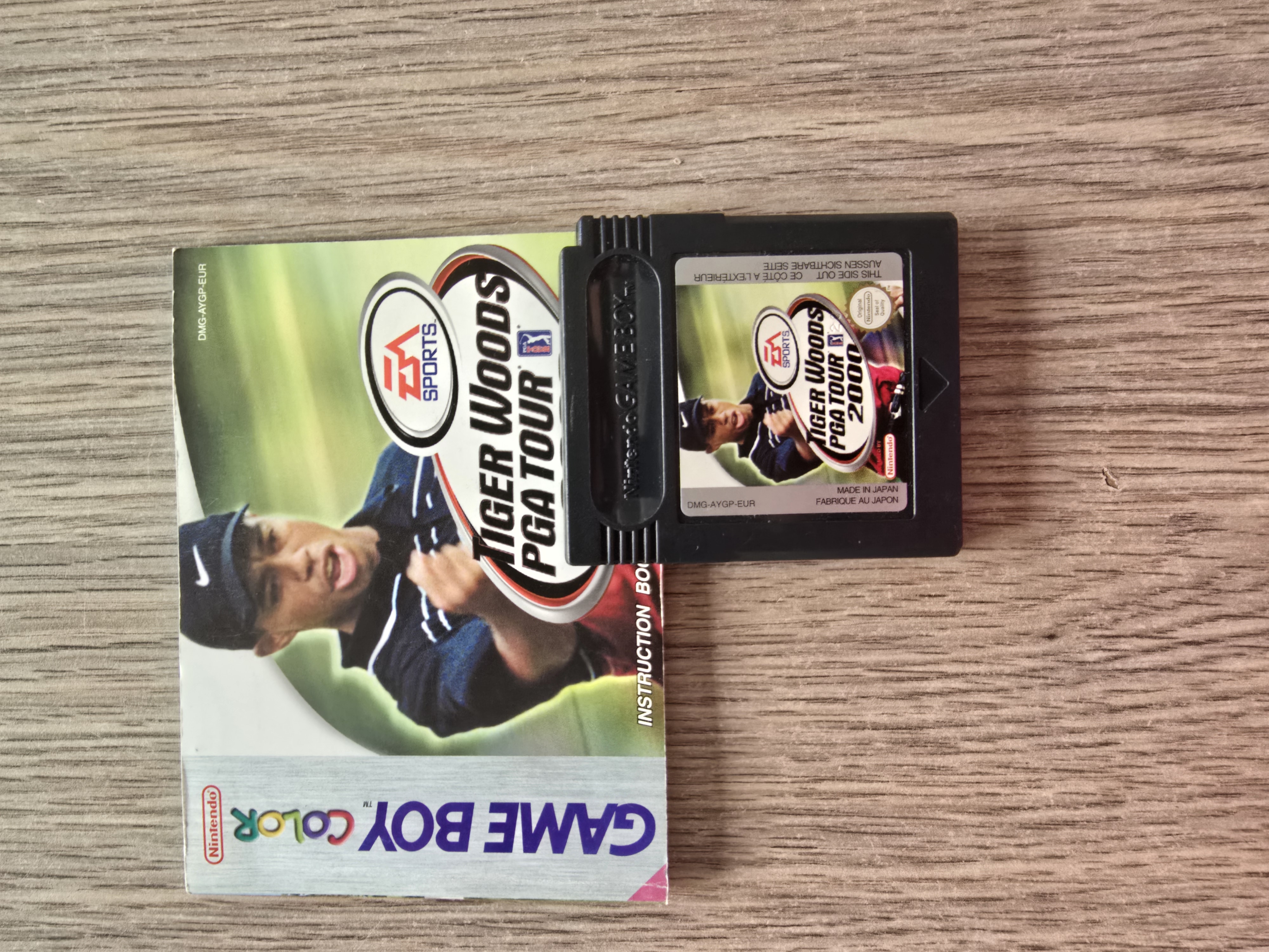 Tiger Woods PGA Tour 2000 - Nintendo Gameboy Color - gbc (B.6.2)