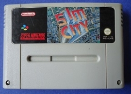 SimCity - Super Nintendo / SNES / Super Nes spel (D.2.7)