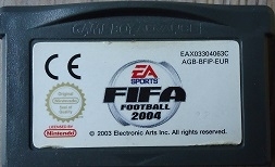 FIFA Football 2004  - Nintendo Gameboy Advance GBA 2004 (B.4.1)