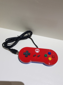 Super Nintendo SNES USB Controller, ideaal voor retro games op uw pc laptop tv of raspberry of macos (D.3.1)