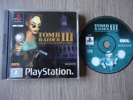 Tomb Raider III Adventures of Lara Croft - PS1 - Sony Playstation 1 (H.2.1)