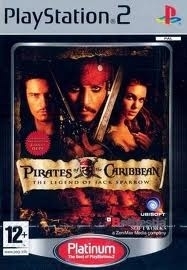 Pirates of the Caribbean - The Legend of Jack Sparrow Platinum - Sony Playstation 2 - PS2  (I.2.2)