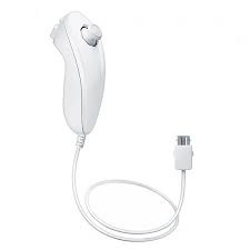 Nintendo Wii Nunchuck wit  (G.3.1)