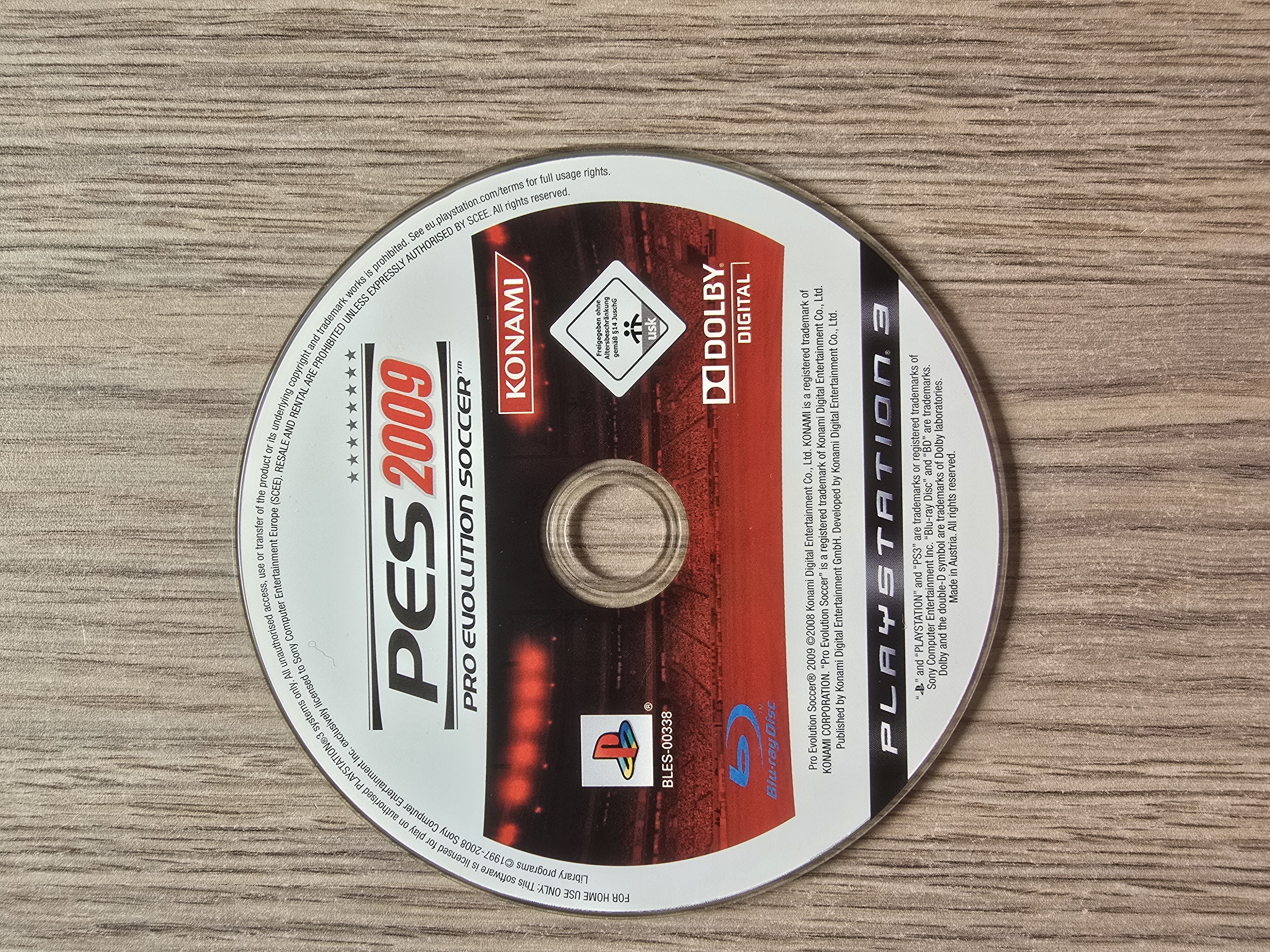 PES 2009 - Sony Playstation 3 - PS3 (I.2.5)