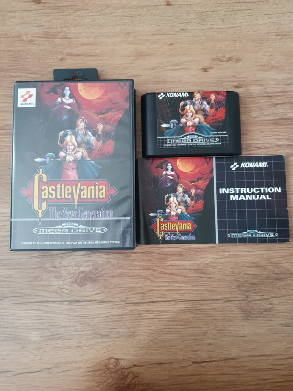 Castlevania The New Generation Sega Mega Drive (M.2.5)