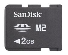 Sandisk 2GB Memory Stick Micro M2