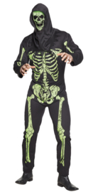 Scary skeleton kostuum