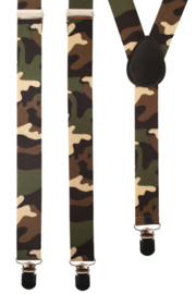Bretels camouflage | Leger bretellen