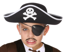 Piraten hoed kinderen | skull hoofddeksel easy