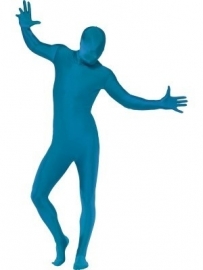 Morph suit / kostuum blauw