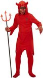 Duivel Kostuum | Rode Duivel Kind Kostuum | Maat 104 | Halloween | Verkleedkleding