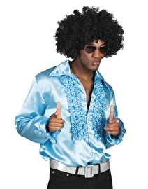 Disco blouse Toppers turqoise Disco blouse Toppers turqoise
